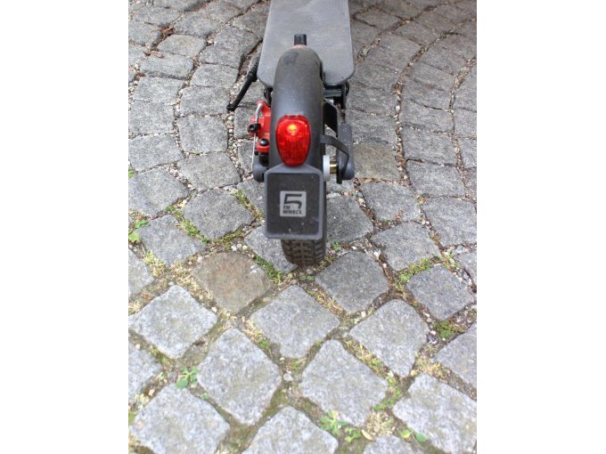 Beleuchtung hinten in Betrieb