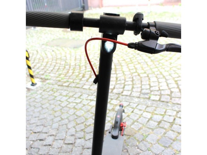Beleuchtung vorne in Betrieb