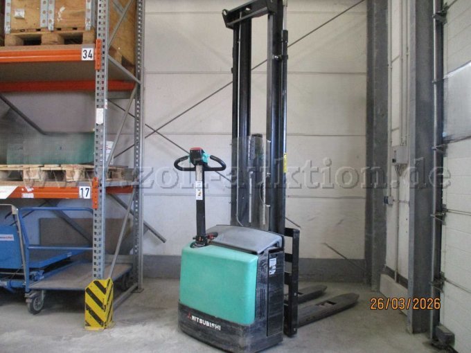 Elektro-Hubwagen Rückseite