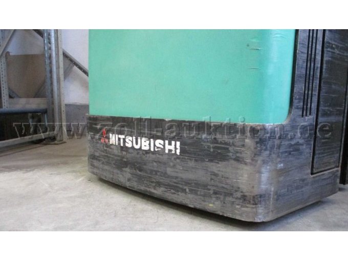 Elektro-Hubwagen Rückseite, Gebrauchsspuren