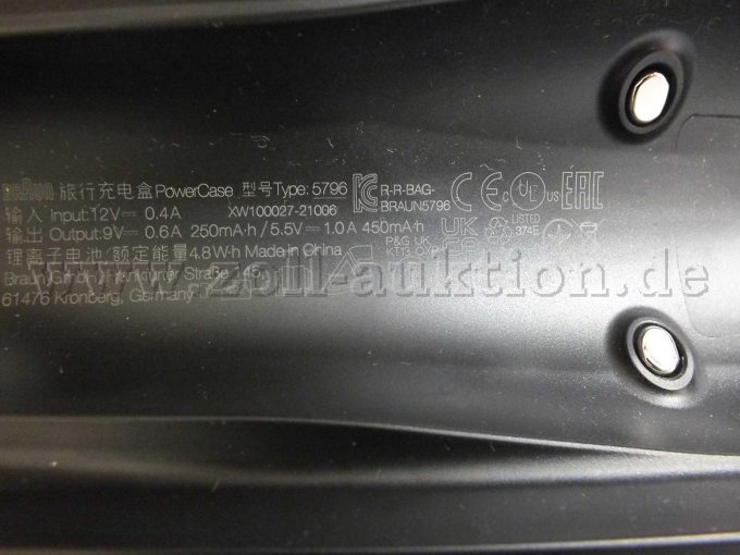 1 Elektrischer Rasierer "Braun Series 9 PRO" in OVP – foto 7 – kavel bij Zoll-Auktion, Paderborn
