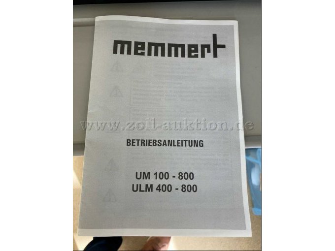 1 Elektrische verwarmings-/droogkast MEMMERT UM 200 (tweedehands) – foto 5 – kavel bij Zoll-Auktion, Mönchengladbach