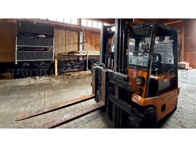 Still Elektrostapler R 6020 Detailansicht Hubeinrichtung 1