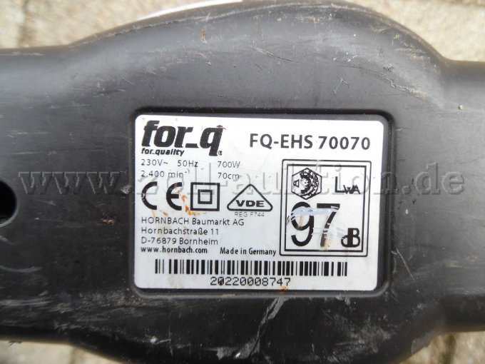 Ansicht Technische Daten