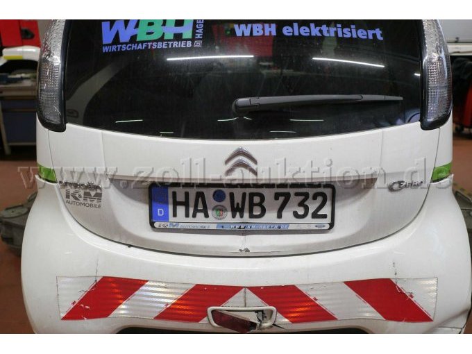 1 Elektro-PKW Citroen C-Zero, Unfallfahrzeug, nicht fahrbereit – foto 10 – kavel bij Zoll-Auktion, Hagen