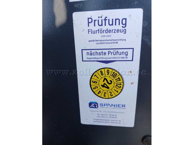 Nächster UVV Termin Stapler