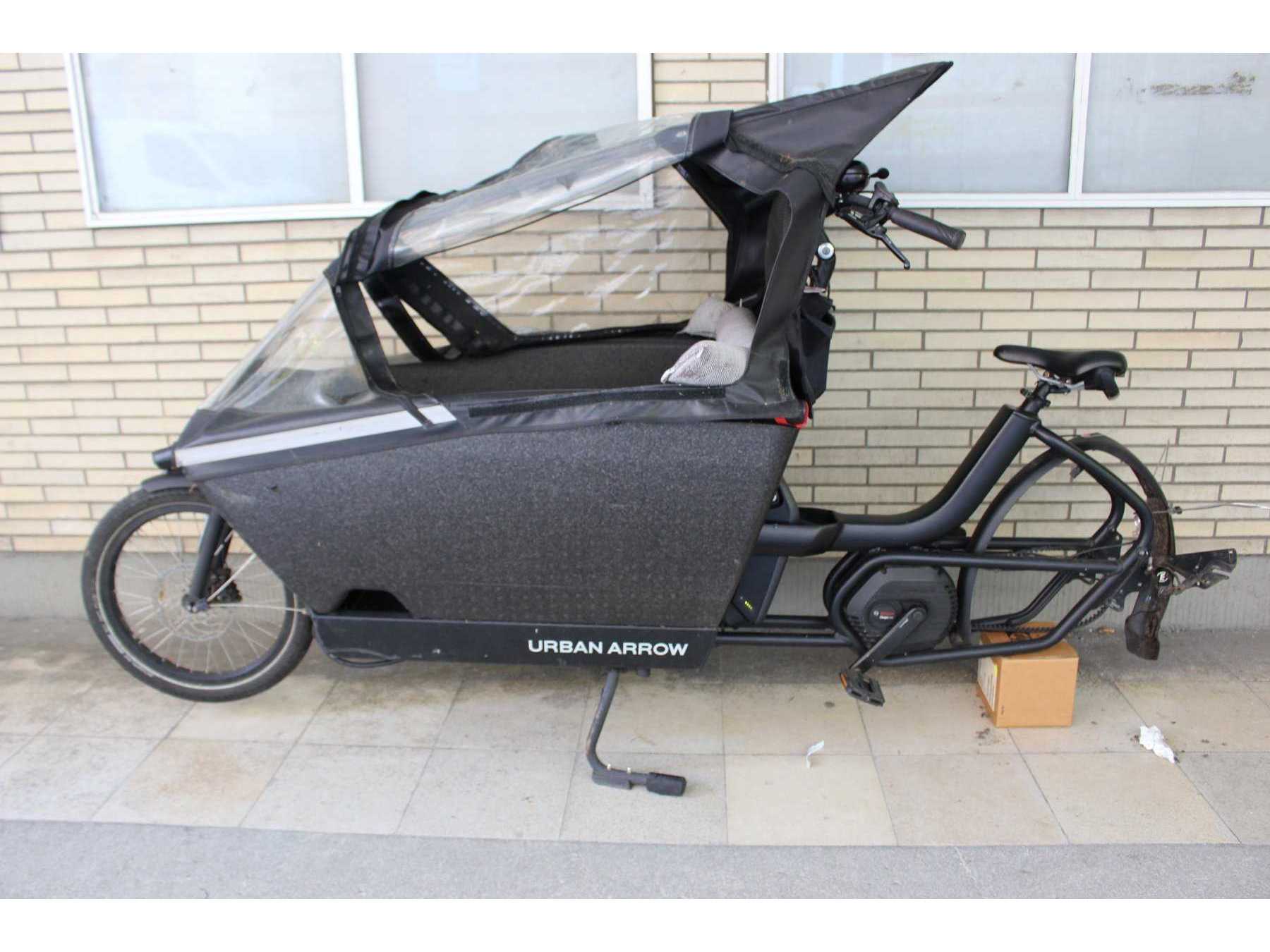 Lastenrad Seitenansicht