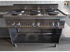 Elektroherd / Frontansicht nach Pfändung