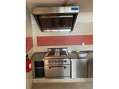 Elektroherd mit Backofen inkl. Dunstabzugshaube