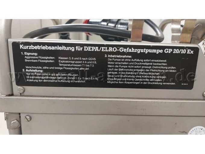Ansicht Kurzbetriebsanleitung Teil 1