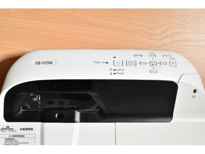 Epson EB-575W Ultra-Kurzdistanz-Beamer
Ansicht Bedienelement