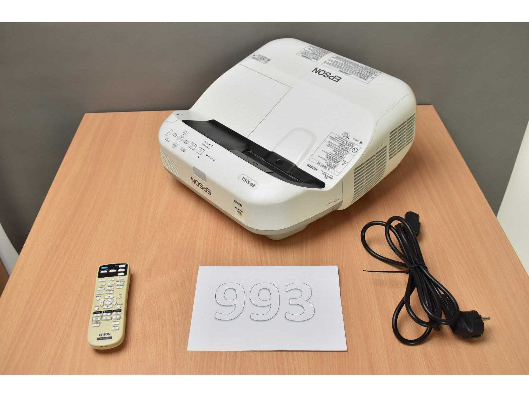 Epson EB-575W Ultra-Kurzdistanz-Beamer
Gesamtansicht