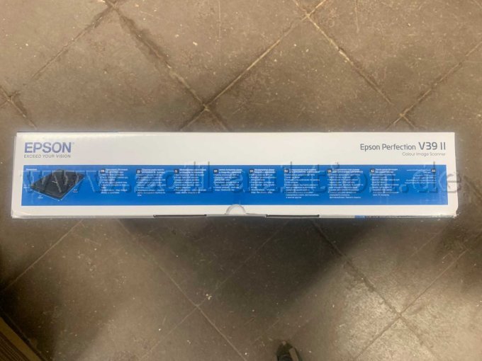 Epson Perfection V39II - Karton Seitenansicht