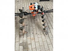 Gesamtansicht mit beiden Spindeln