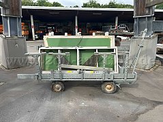 Hydrobox + Transportwagen Frontansicht
