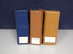 Gesamtansicht der Auktionsware  Ersttagsbriefe, 3 Alben, DDR, Verschiedene Motive