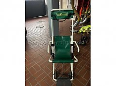 Evakuierungsstuhl (Sitzposition)