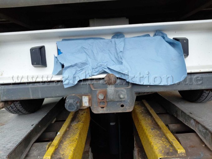 Bild 6:
Anhängerkupplung Kugel mit Anrostungen