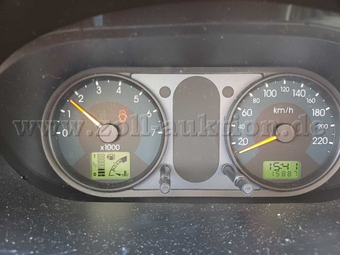 Ford Fiesta - Tacho und Kilometerstand