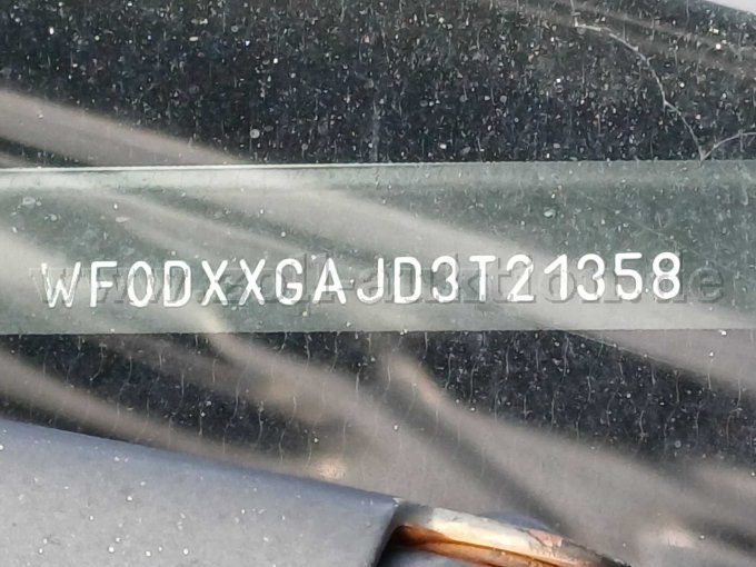 Ford Fiesta - Fahrgestellnummer