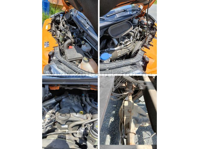 Collage Motor und Differential