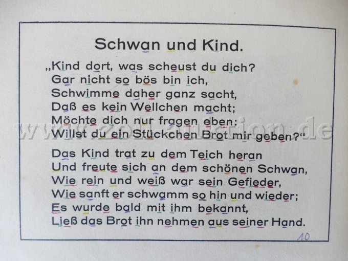 Schwan und Kind