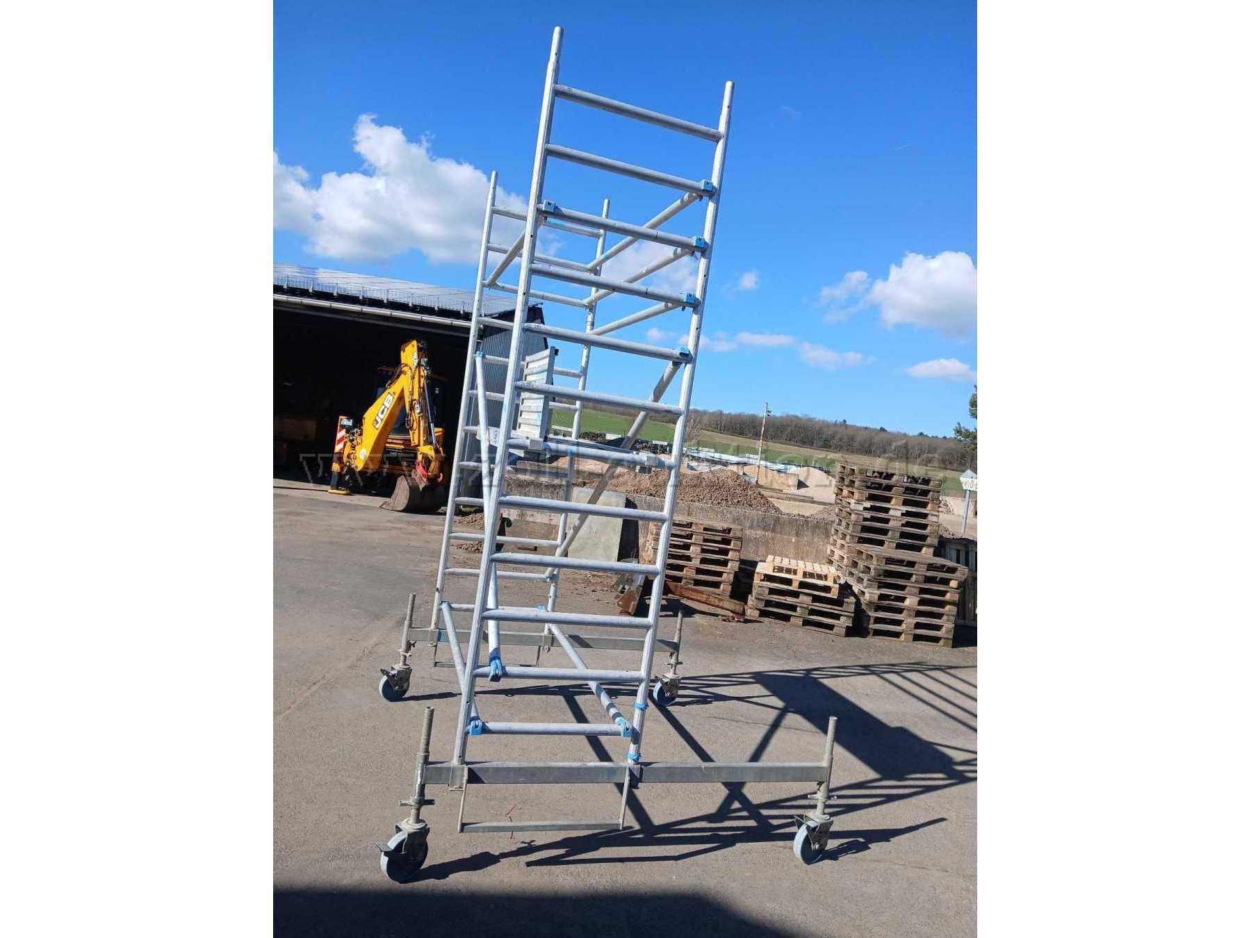 Seitenansicht Gesamtgerüst