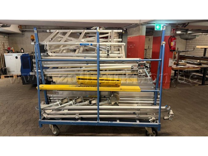 Zarges Fahrgerüst (Transportwagen steht nicht Bestandteil der Versteigerung)