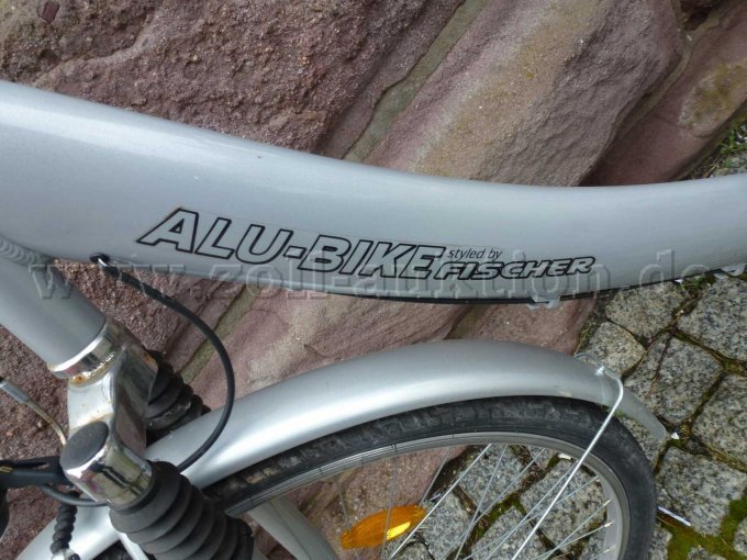 Rahmen mit Bezeichnungstyp des Fahrrades