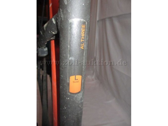 Teilansicht Rahmen mit Modellbezeichnung