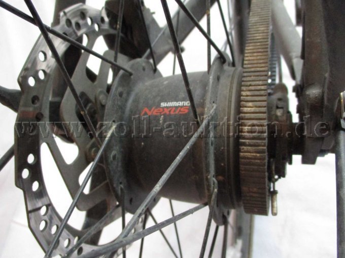 Ansicht Shimano Nexus Nabenschaltung