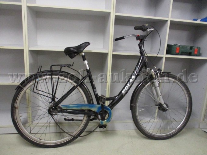 Seitenansicht mit abgesprungener Kette