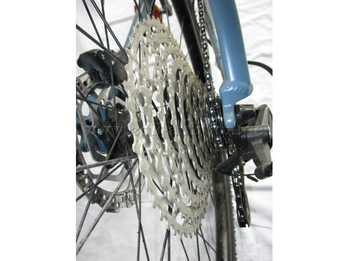 Ansicht Zahnräder am Hinterrad