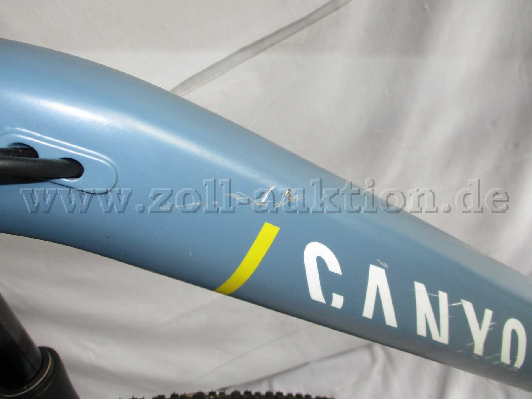 Teilansicht Rahmen mit Schrammen