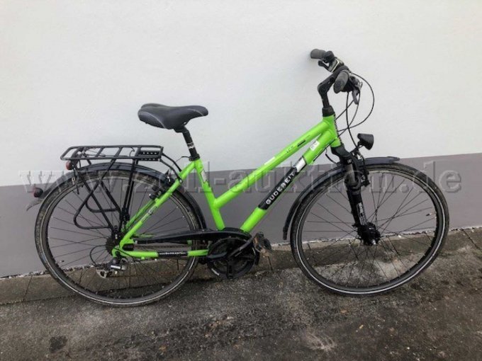 Fahrrad in Seitenansicht