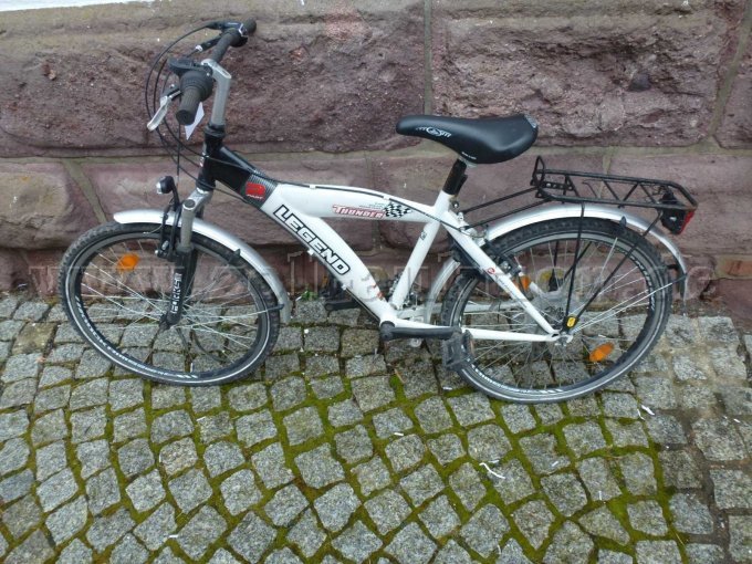 Fahrrad komplett von rechter Seite