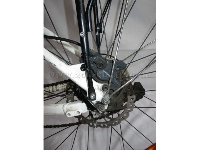 Ansicht Shimano Scheibenbremse Hinterrad