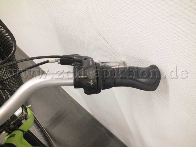 Teilansicht Lenker mit Shimano Nexusnabenschaltung