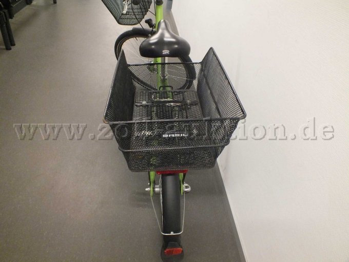 Ansicht hinterer Fahrradkorb