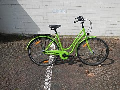 Fahrrad Seitenansicht