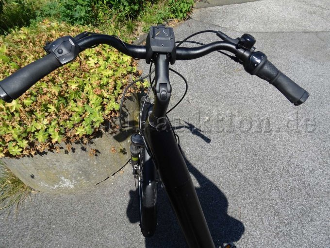 Kreidler Vitality ECD 8 schwarz -Teilansicht – Lenker