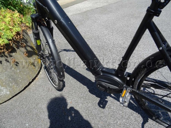 Kreidler Vitality ECD 8 schwarz -Teilansicht – Motor/Pedale
