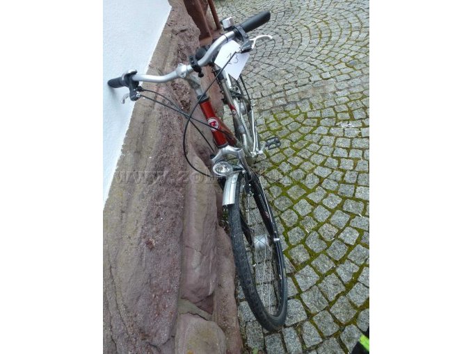 Ansicht von Vorne mit Lenker
