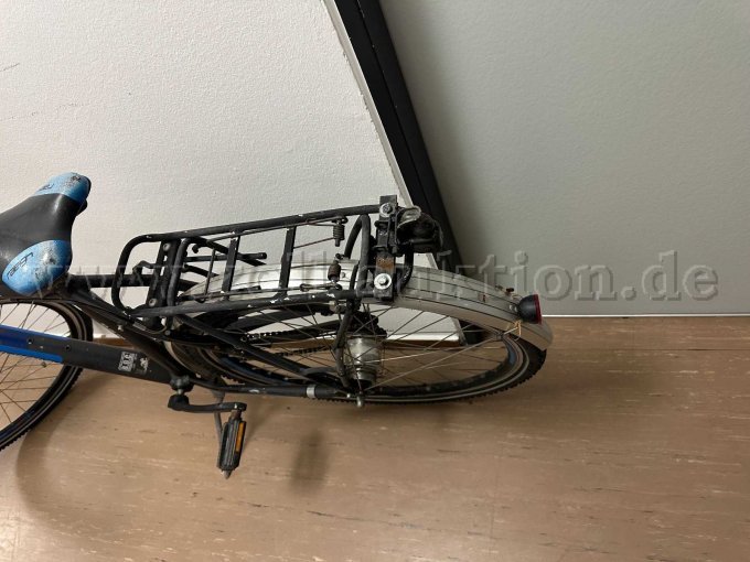 Fahrrad von hinten