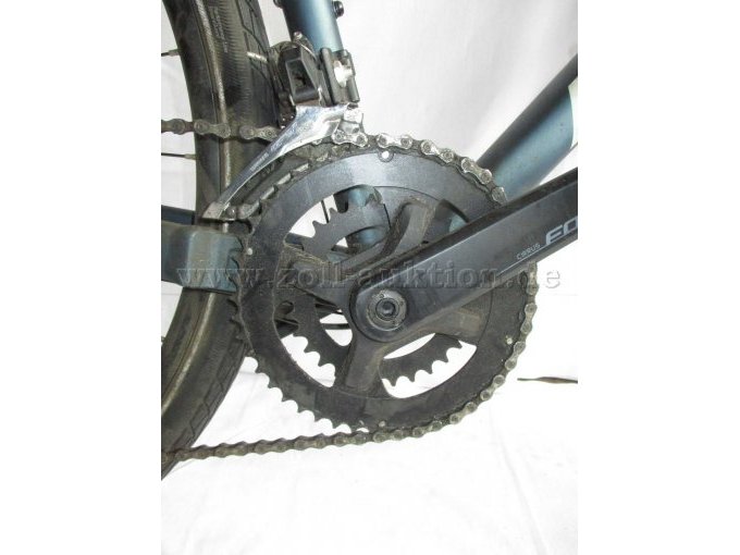 Ansicht Shimano GRX Umwerfer und Kettenblätter