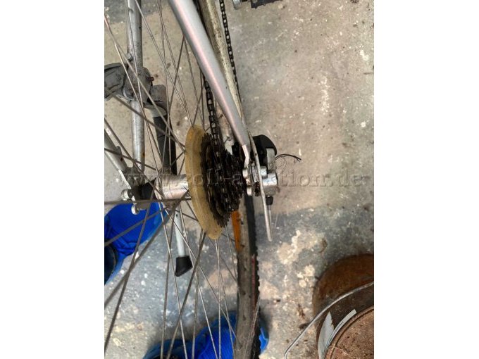 Zahnkranz hinten