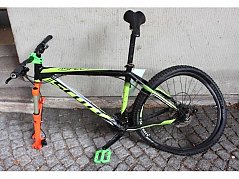 Ansicht Fahrradrahmen