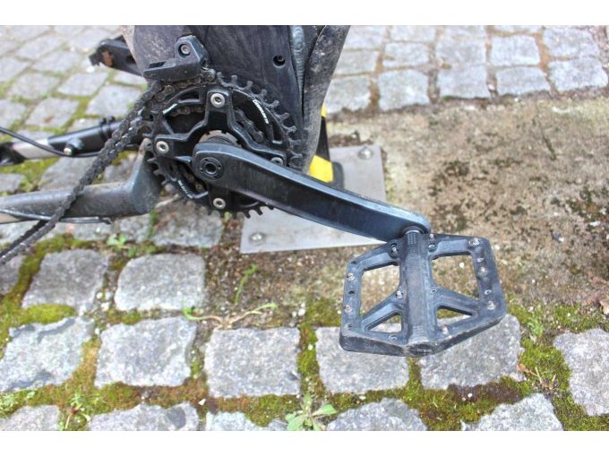 Kurbel mit Kettenblatt