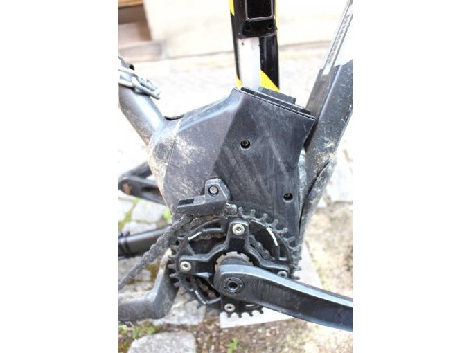 Kurbel mit Motor
