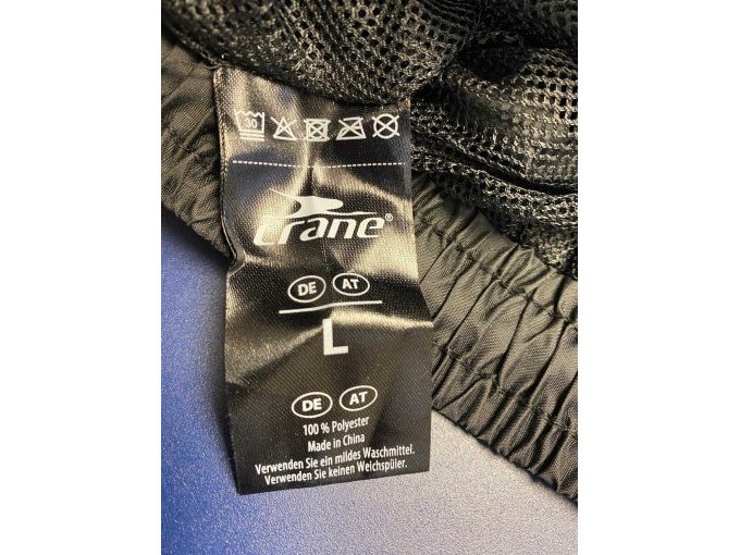 Materialangabe Regenhose